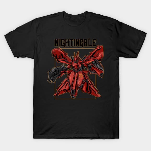 Nightingale SS T-Shirt by kimikodesign